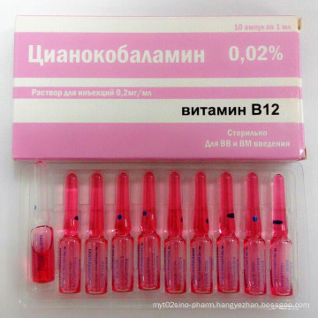 Vitamin B12 Injection, Cyanocobalamin Injection